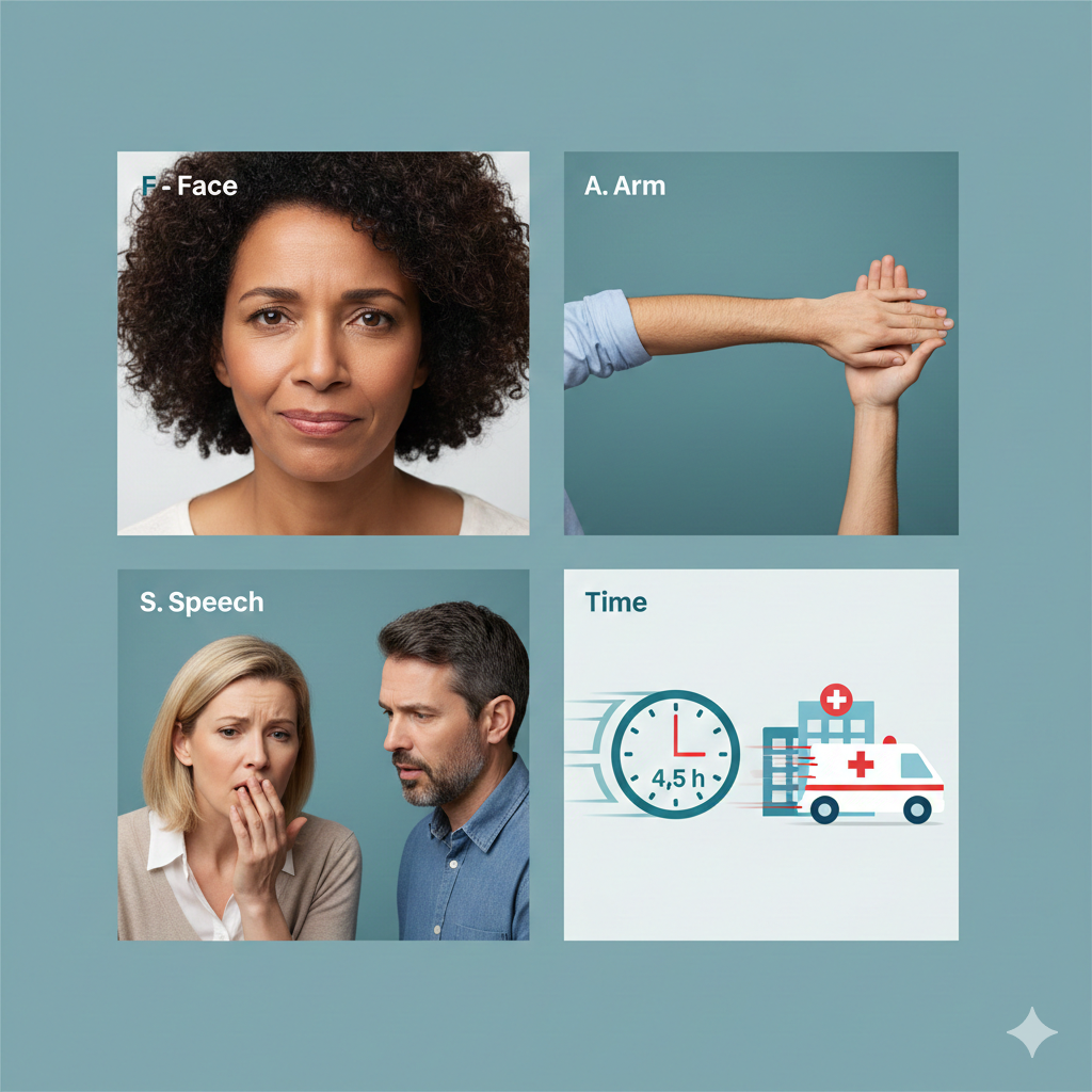 เช็กให้ไว! สัญญาณเตือน "โรคหลอดเลือดสมอง" รู้ก่อน ป้องกันอัมพาต